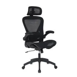 Cadeira de Escritório Presidente Giratória Zenith Preta