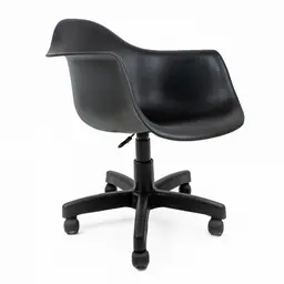 Cadeira de Escritório Secretária Office Preta