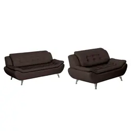 Conjunto de Sofá 2 e 3 Lugares New Passion Café