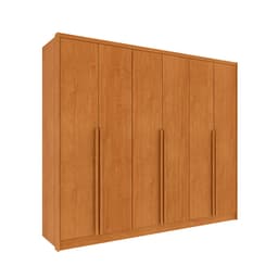 Guarda-Roupa Casal Poenia 6 Portas 6 Gavetas Cinamomo