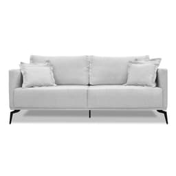 Sofá 3 Lugares Lazio Linho Rústico Grigio 220 cm
