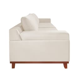 Sofá 5 Lugares Snow Linho Bege Claro 280 cm