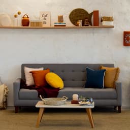 Sofá-Cama Casal 3 Lugares Samper com Baú Linho Cinza