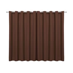 Cortina Blackout em Tecido Tabaco 2,70m x 1,80m 75% de Corta Luz - Ideal para Varão Simples de 2 Metros