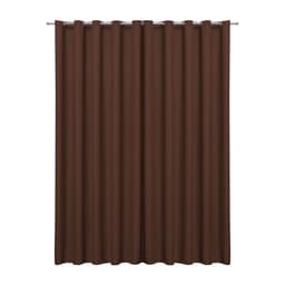 Cortina Blackout em Tecido Tabaco 3,00m x 2,70m 75% de Corta Luz - Ideal para Varão Simples de 2 Metros