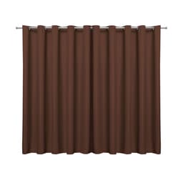 Cortina Blackout em Tecido Tabaco 4,00m x 2,70m 75% de Corta Luz - Ideal para Varão Simples de 3 Metros