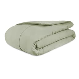 Edredom Queen Size Dupla Face Toque Macio 100% Algodão Percal 200 Fios Verde