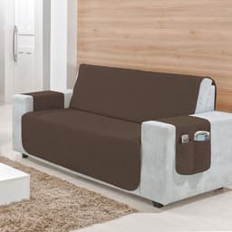 Protetor de Sofá Clean Tabaco 4 Lugares