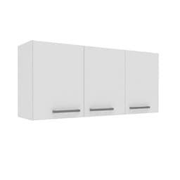 Armário Aéreo Amor Perfeito 3 Portas Branco