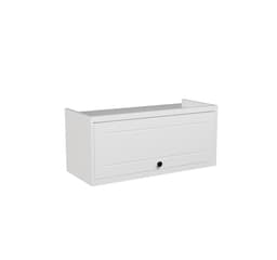 Armário Aéreo Évora 1 Porta Branco Ártico