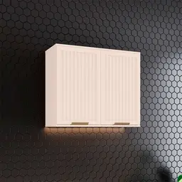 Armário Aéreo Connect 2 Portas Off White