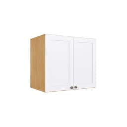 Armário Aéreo Infinity 2 Portas Savana e Branco
