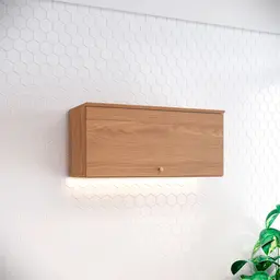 Armário Aéreo Requinte 1 Porta Nature 80 cm