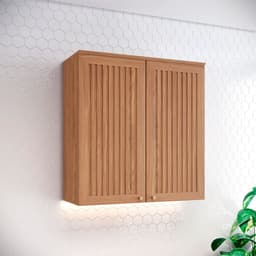 Armário Aéreo Requinte 2 Portas Nature