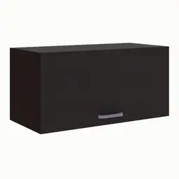 Armário de Escritório Module Preto 80 cm