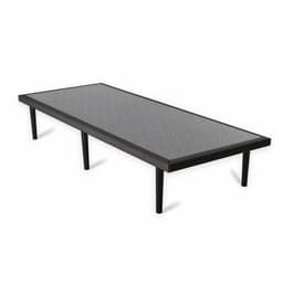 Base para Cama Box Solteiro Float Mescla Chumbo 79 cm