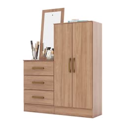 Cômoda Briz 2 Portas 3 Gavetas Jequitibá