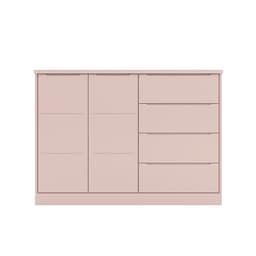 Cômoda Infantil Pérola 2 PT 4 GV Rosê