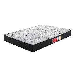 Colchão Casal Cristal Basic Mola Bonnel (20x138x188) Preto e Branco