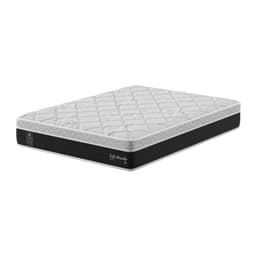 Colchão Casal Sofisticato Molas Ensacadas (28x138x188) Grafite e Branco