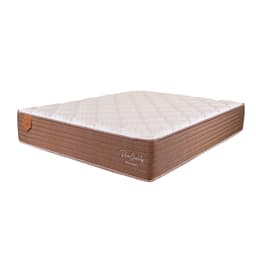 Colchão Queen Pro Quality C Mola Ensacada (32x158x198) Marrom e Bege