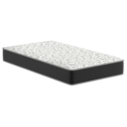 Colchão Solteiro King Hortensia D33 (24x108x198) Preto e Branco