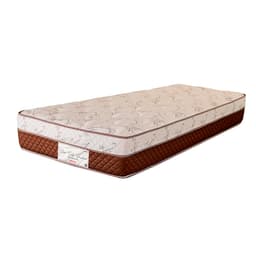 Colchão Solteiro Mola Ensacada Pro Soft Bamboo (24x88x188) Bege e Marrom