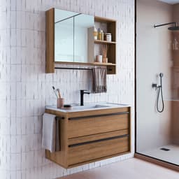 Conjunto para Banheiro com Cuba Sebastian 2 PT 1 GV Mel