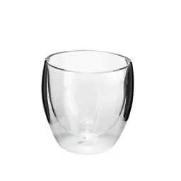 Copo Coffee Time com Parede Dupla 240 ml Transparente