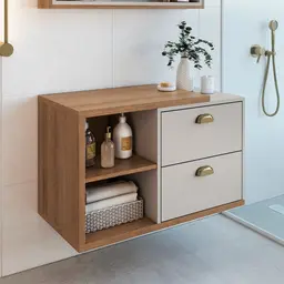 Gabinete de Banheiro Helena 2 GV Mel e Arenas