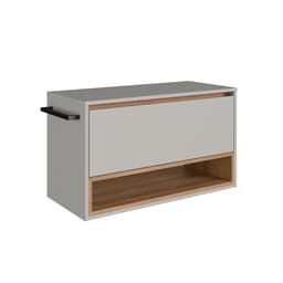 Gabinete de Banheiro Viseu 1 PT Arenas e Mel