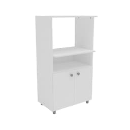 Gabinete de Cozinha para Microondas Hortência 2 Portas Branco