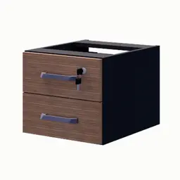 Gaveteiro Suspenso Yaris 2 GV Ameixa e Preto