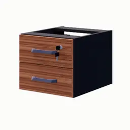 Gaveteiro Suspenso Yaris 2 GV Nogal Sevilha e Preto