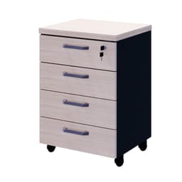 Gaveteiro Yaris 4 GV Carvalho Berlin e Preto