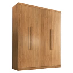 Guarda-Roupa Casal Império 4 Portas 3 Gavetas Imbuia