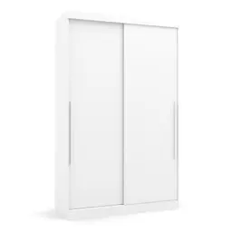 Guarda-Roupa Solteiro Modulado Gênova 2 Portas 2 Gavetas Branco