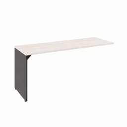 Mesa Dinâmica Shelf Carvalho Berlin e Preta 170 cm