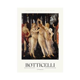 Pôster Decorativo Grandes Artistas Botticelli 50x70 cm