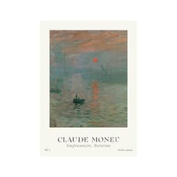 Pôster Decorativo Grandes Artistas Monet Sunrise 50x70 cm