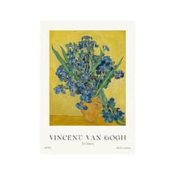 Pôster Decorativo Grandes Artistas Van Gogh Irises 50x70 cm