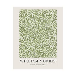Pôster Decorativo Grandes Artistas William Morris Willow 40x50 cm