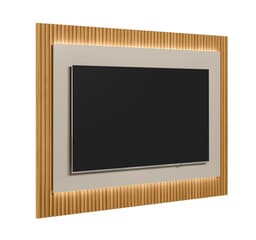 Painel para TV até 70 Polegadas São Paulo com LED Tauari e Off White 200 cm