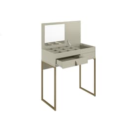 Penteadeira Industrial Lady 1 Porta 1 Gaveta Off White