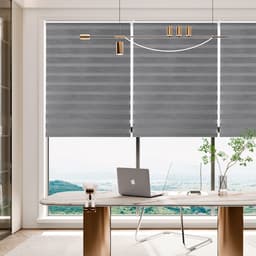 Persiana Rolo Dupla Zebra Linho Grafite 160x160