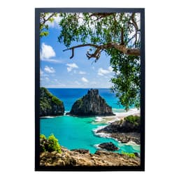 Quadro Natural Litoral II sem Vidro Colorido 50x70 cm