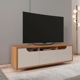 Rack Jersey 2 PT 1 GV Cedro e Off White 160 cm