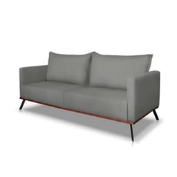 Sofá 2 Lugares Zeus Veludo Cinza Chumbo 160 cm