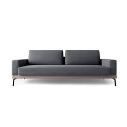 Sofá 3 Lugares Franccesco Linho Cinza 210 cm