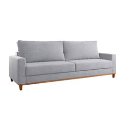 Sofá 3 Lugares Living New York Linho Cinza
